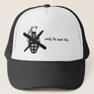alleen 9s en 10s trucker pet