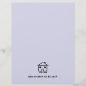 Alleen aangeboden als agent voor onroerend goed flyer (Achterkant)