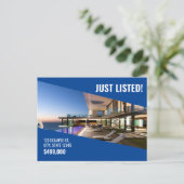 Alleen aangeboden! - Blue Metro - Briefkaart (Staand voorkant)