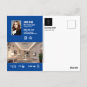 Alleen aangeboden! - Blue Metro - Briefkaart (Achterkant)