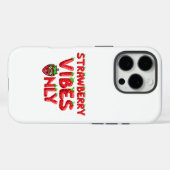 Alleen aardbeienvibe Case-Mate iPhone case (Achterkant (horizontaal))