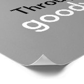 Alleen accountants Famous Quote Poster (Hoek)