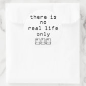 Alleen AFK Ronde Sticker (Tas)