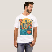 Alleen Alex Vibes - Summer City Style T-shirt (Voorkant volledig)