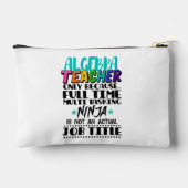 Alleen algebra-leraar omdat fulltime multi etui (Achterkant)