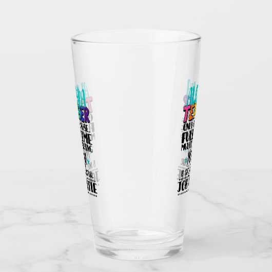 Alleen algebra-leraar omdat fulltime multi glas (Rechts)