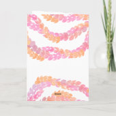 Alleen Aloha Vibes Bedankkaart (Achterkant)