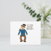 Alleen als ik briefkaart (Staand voorkant)