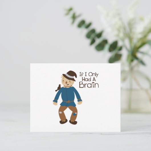 Alleen als ik briefkaart (Staand voorkant)