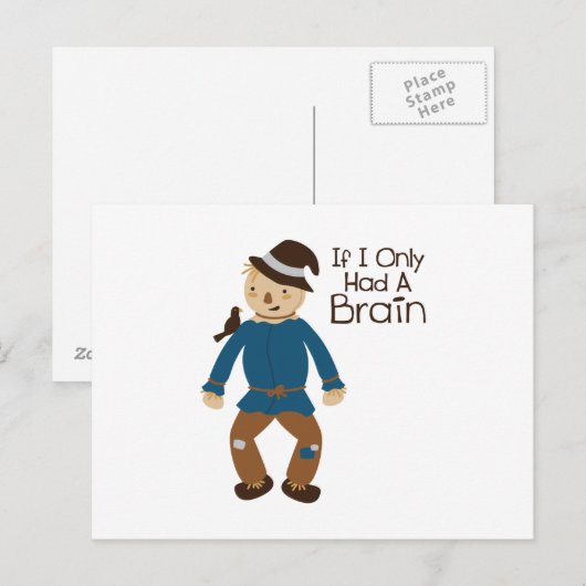 Alleen als ik briefkaart (Voorkant / Achterkant)