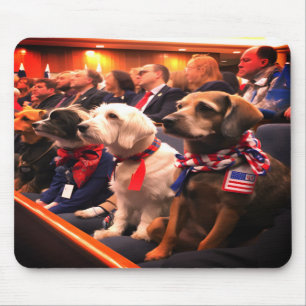 Alleen Amerikaanse honden + puppy's Laptop Desktop Muismat