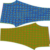 alleen aspect/dikte canvas afdruk