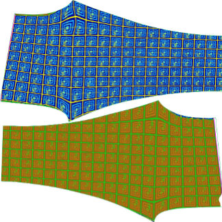 alleen aspect/dikte canvas afdruk