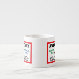 alleen AVGAS/100LL-brandstof Espresso Kop