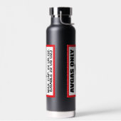 alleen AVGAS/100LL-brandstof Waterfles (Links)