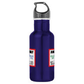 alleen AVGAS/100LL-brandstof Waterfles (Achterkant)