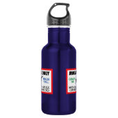 alleen AVGAS/100LL-brandstof Waterfles (Voorkant)