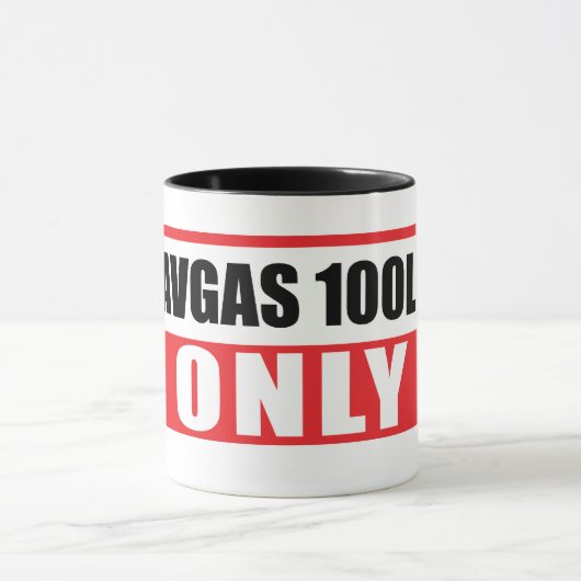 ALLEEN AVGAS 100LL-Mok Mok (Midden)