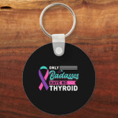 Alleen Bades hebben geen schildklierkanker bewustz Sleutelhanger (Voorkant)