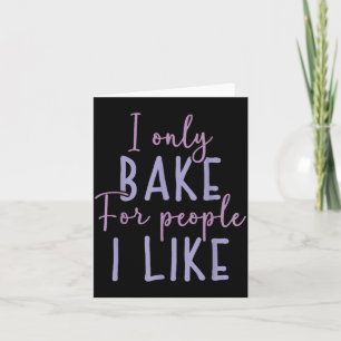Alleen Bakken voor Mensen Zoals Bakliefhebber Sass Kaart