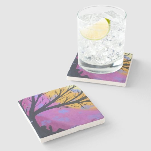 Alleen BE Stone Onderzetter (Zijkant)