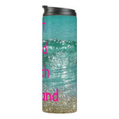Alleen Beach en Sand nodig Thermosbeker (Geroteerd rechts)
