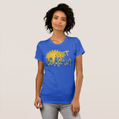 Alleen BEACHIN Navy! T-shirt (Voorkant volledig)