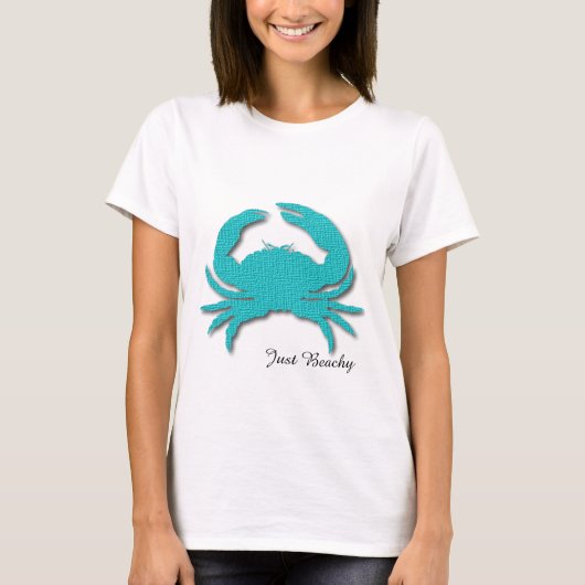 Alleen Beachy Crab T-shirt (Voorkant)
