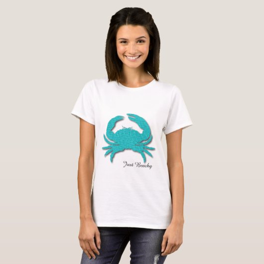 Alleen Beachy Crab T-shirt (Voorkant volledig)