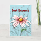 Alleen Bedaisy Kaart (Voorkant)