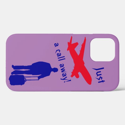 Alleen bellen Case-Mate iPhone case (Achterkant (horizontaal))