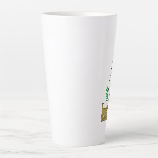 Alleen beren latte mok (Voorkant)