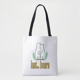 Alleen beren tote bag