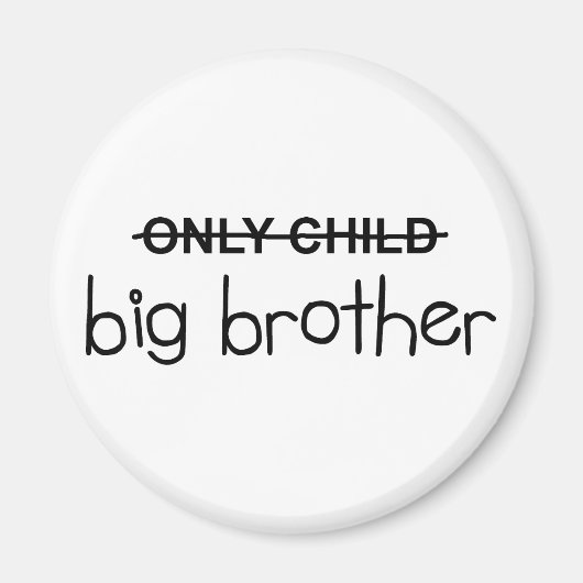 Alleen Big Brother Magneet (Voorkant)