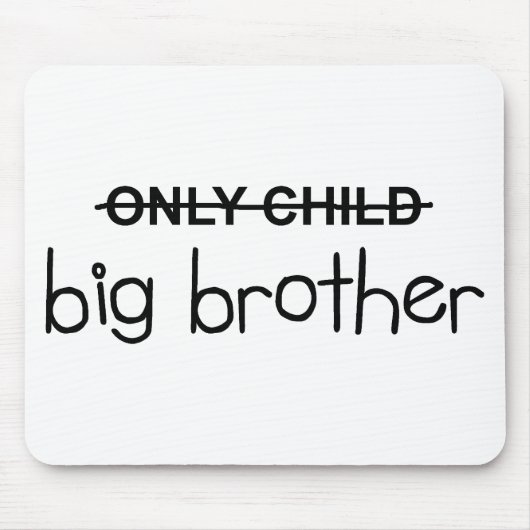 Alleen Big Brother Muismat (Voorkant)