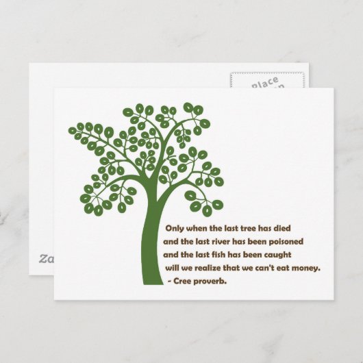 Alleen bij de laatste structuur briefkaart (Voorkant / Achterkant)