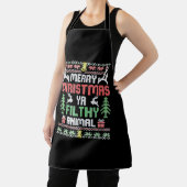 Alleen bij films thuis Zware kerst met zonde Schort (Insitu)