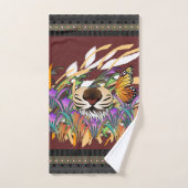 Alleen Bloemen Ruiken Noviteit Bad Handdoek (Handdoek)