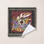 Alleen Bloemen Ruiken Noviteit Bad Handdoek (Wasdoekje)