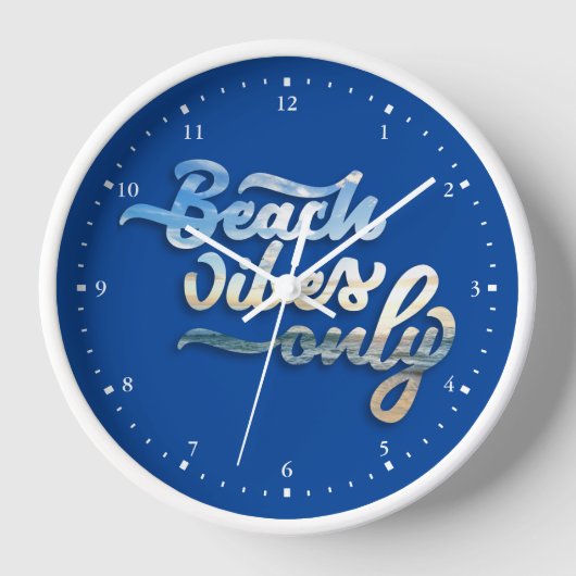 Alleen blokfluitjes Typografie Blue (Voorkant)