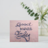 Alleen blokjes en zand briefkaart (Staand voorkant)