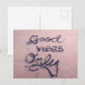 Alleen blokjes en zand briefkaart (Voorkant / Achterkant)