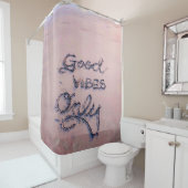 Alleen blokjes en zand douchegordijn (In situ)