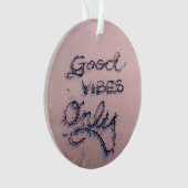 Alleen blokjes en zand ornament (voorkant)