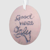 Alleen blokjes en zand ornament (voorkant)