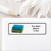 Alleen boekenstapel etiket (Insitu)