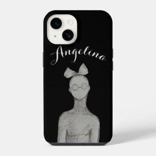Alleen boog met zonnebril om te draag iPhone 14 hoesje