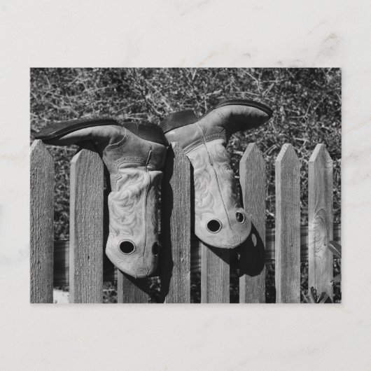 Alleen Boots Briefkaart (Voorkant)