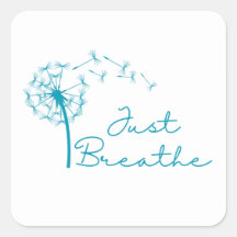 Alleen Breathe Sticker