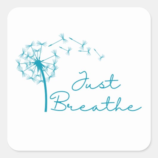 Alleen Breathe Sticker (Voorkant)